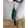 Tether for Hobby Horse made of double-twine cord - bottle green