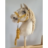 Tether for Hobby Horse made of double-twine cord - honey yellow