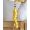 Tether for Hobby Horse made of double-twine cord - yellow