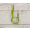Tether for hobby horse made of webbing tape - lime