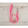 Tether for hobby horse made of webbing tape - pink