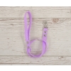 Tether for hobby horse made of webbing tape - purple