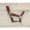 The adjustable halter for Hobby Horse A3 - brown