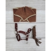 The adjustable halter for Hobby Horse A3 - brown