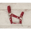 The adjustable halter for Hobby Horse A3 - burgundy
