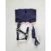 The adjustable halter for Hobby Horse A3 - denim
