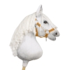 The adjustable halter for Hobby Horse A3 - honey yellow