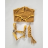 The adjustable halter for Hobby Horse A3 - honey yellow
