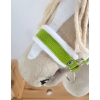The adjustable halter for Hobby Horse A3 - lime with white furry