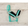 The adjustable halter for Hobby Horse A3 - mint with black furry