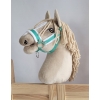 The adjustable halter for Hobby Horse A3 - mint with white furry