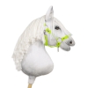 The adjustable halter for Hobby Horse A3 - neon green
