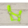 The adjustable halter for Hobby Horse A3 - neon green