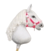 The adjustable halter for Hobby Horse A3 - neon pink