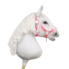 The adjustable halter for Hobby Horse A3 - pink