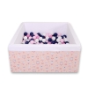 Toddler Ball-pit Dry Pool minky with balls 200pcs - ballerinas pink