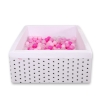 Toddler Ball-pit Dry Pool minky with balls 200pcs - black Stars