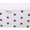 Toddler Ball-pit Dry Pool minky without balls - black stars