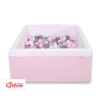 Toddler Ball-pit minky with balls 200pcs - pink