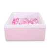 Toddler Ball-pit minky with balls 200pcs - pink