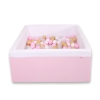 Toddler Ball-pit minky with balls 200pcs - pink