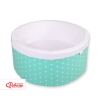 Toddlers Ball-pit minky without balls - mint stars