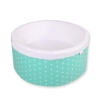 Toddlers Ball-pit minky without balls - mint stars