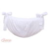 Toys bag for Cotbed - Hanging Hearts white
