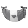 Toys bag- Hanging hearts anthracite