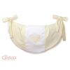 Toys bag- Hanging Hearts cream