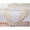 Toys bag- Hanging Hearts cream