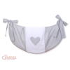 Toys bag- Hanging Hearts Gray