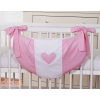 Toys bag- Hanging Hearts pink