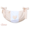Toys bag- Hanging Hearts white dots on beige