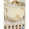 Toys bag- Teddy Bear with bow cream