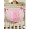 Toys bag- Teddy Bear with bow pink