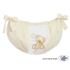 Toys bag- Teddy bear with bow white