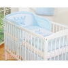 Universal Baby Bed Bumper- Little Prince/Princess blue