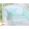 Universal Baby Bed Bumper- Little Prince/Princess mint