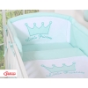 Universal Baby Bed Bumper- Little Prince/Princess mint