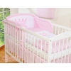 Universal Baby Bed Bumper- Little Prince/Princess pink