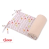Universal bumper for cot 120- beige trees