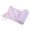 Universal bumper for cot - ballerinas lilac