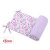 Universal bumper for cot - ballerinas lilac