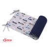 Universal bumper for cot - gray rabbits