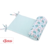 Universal bumper for cot - hedgehogs mint