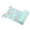 Universal bumper for cot - moons mint