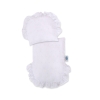 White Wicker Doll Bassinet Stroller Retro Style Basket Handmade  White Bedding Set