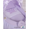Wicker crib for dolls with hood no. 2158-304