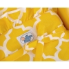 Wood Stroller Doll pram Yellow With White -723